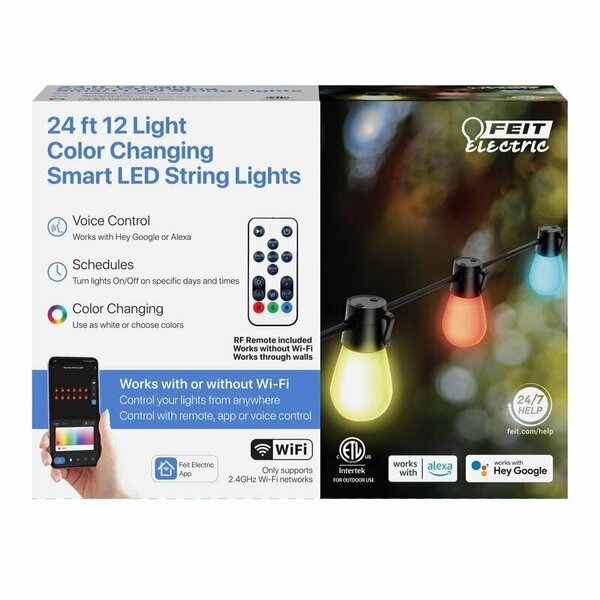 Feit Electric FT STR LTS LED SMART 24ft LVSL24-12RGBWAG